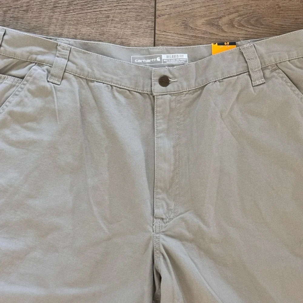 New Carhartt Rugged Flex Relaxed Fit Canvas‎ Utility Work Shorts 42 Gorpcore